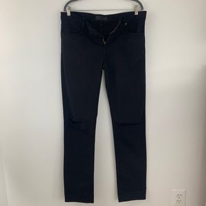 J Brand Tyler Slim Fit Jeans in Lincoln Oak Black